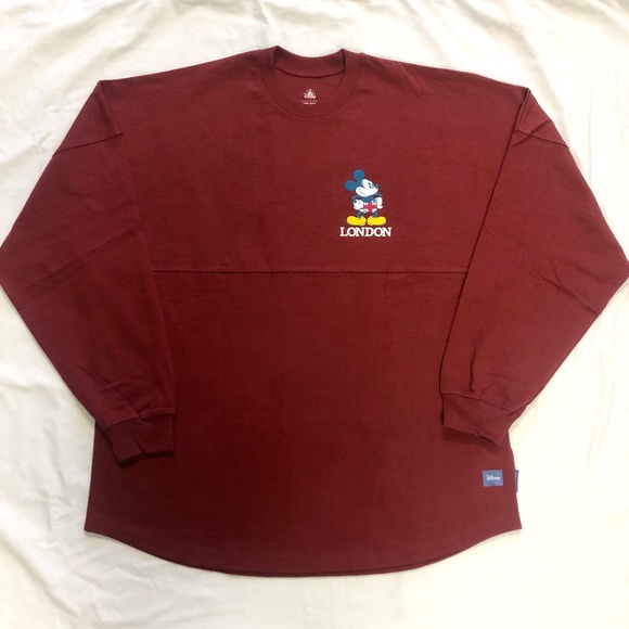 Disney Epcot UK Mickey & Minnie “Hello Mate” London Spirit Jersey LARGE - NEW - Picture 3 of 4